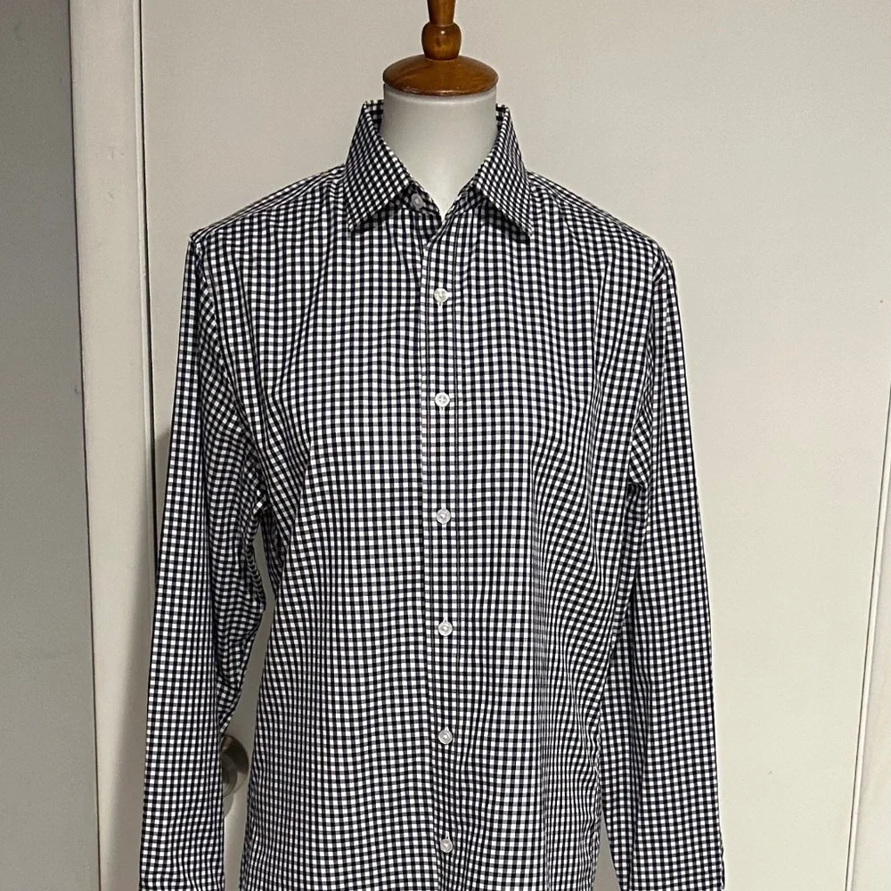 J Crew Classic Plaid Shirt - Size S.